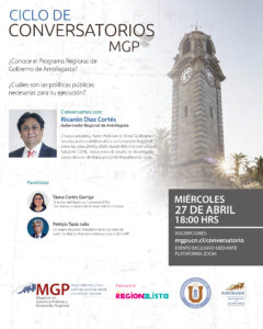 Ciclo de Conversatorios MGP con el Gobernador Regional de Antofagasta